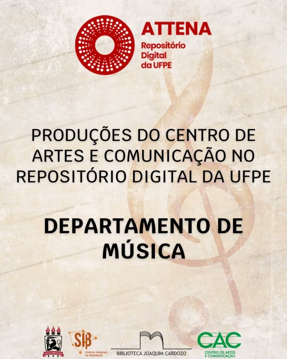 ufpecac's tweet image. Se você está em busca de referências teóricas, inspiração para desenvolver um projeto ou ideias para definir o tema do seu TCC, o Attena é o lugar certo! a vez de explorar as produções do Departamento de Música. + informações acesse facebook.com/share/p/1A57CK…