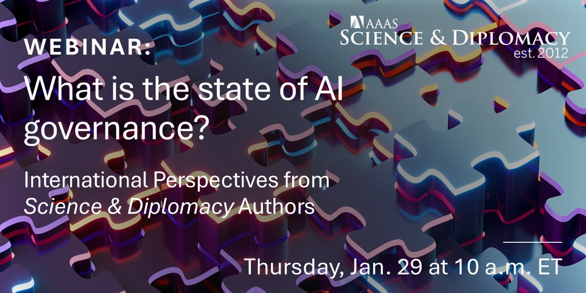 Center for Science Diplomacy tweet media