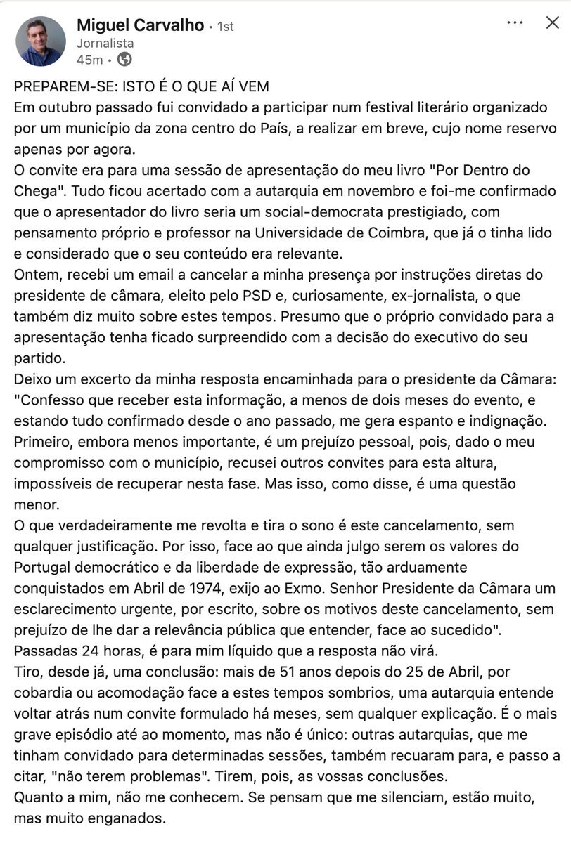 tempos sombrios q estamos a viver.. e ainda a procissão vai no adro. 

Lamentável. Revoltante mesmo. Canalhas.