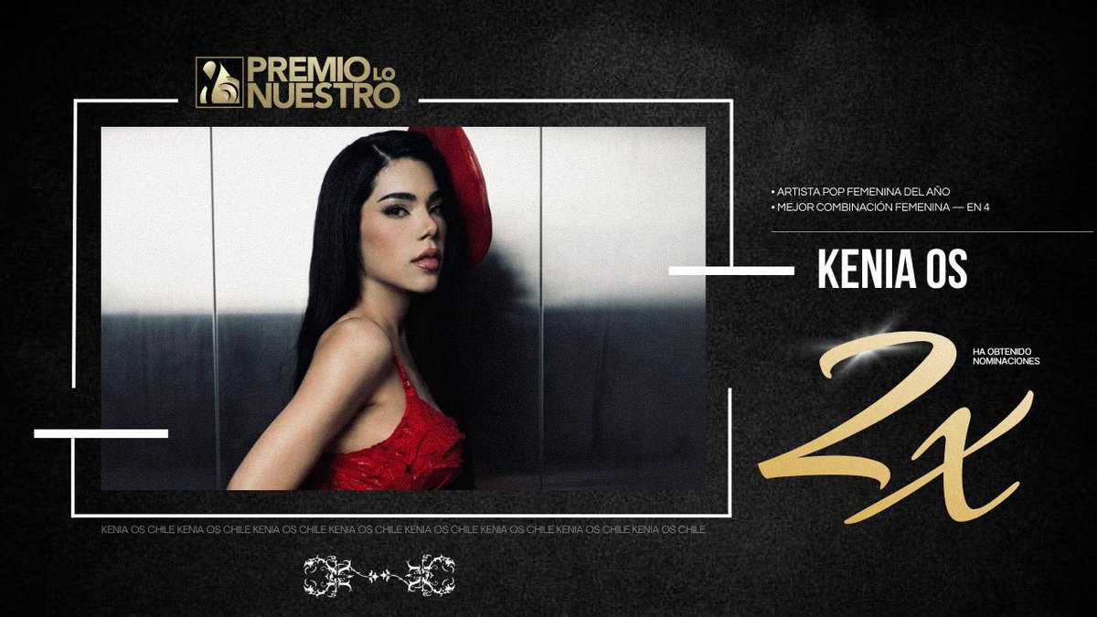 Kenia Os ha sido nominada en dos categorías de Premio Lo Nuestro 2025, las cuales son:

• Artista Pop Femenina del Año.
• Mejor combinación femenina — “En 4”.