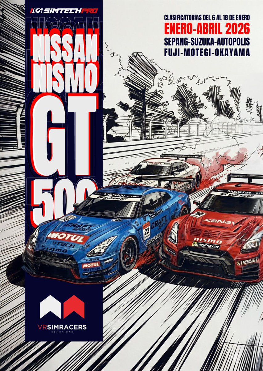 Ya están en marcha las clasificatoria para la Liga de Invierno en #vrsimracers , en breve comenzará el campeonato oficial de la mano de #simtechpro .  ¡Os esperamos!