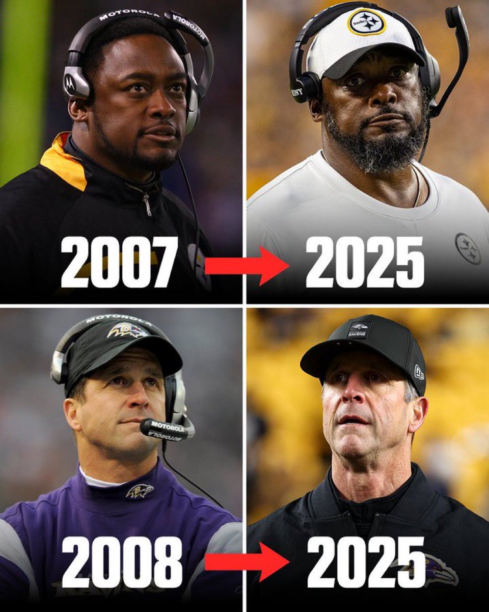 Heading into the 2025 season, Mike Tomlin and John Harbaugh were the NFL’s two longest-tenured head coaches — a title that now belongs to Andy Reid.