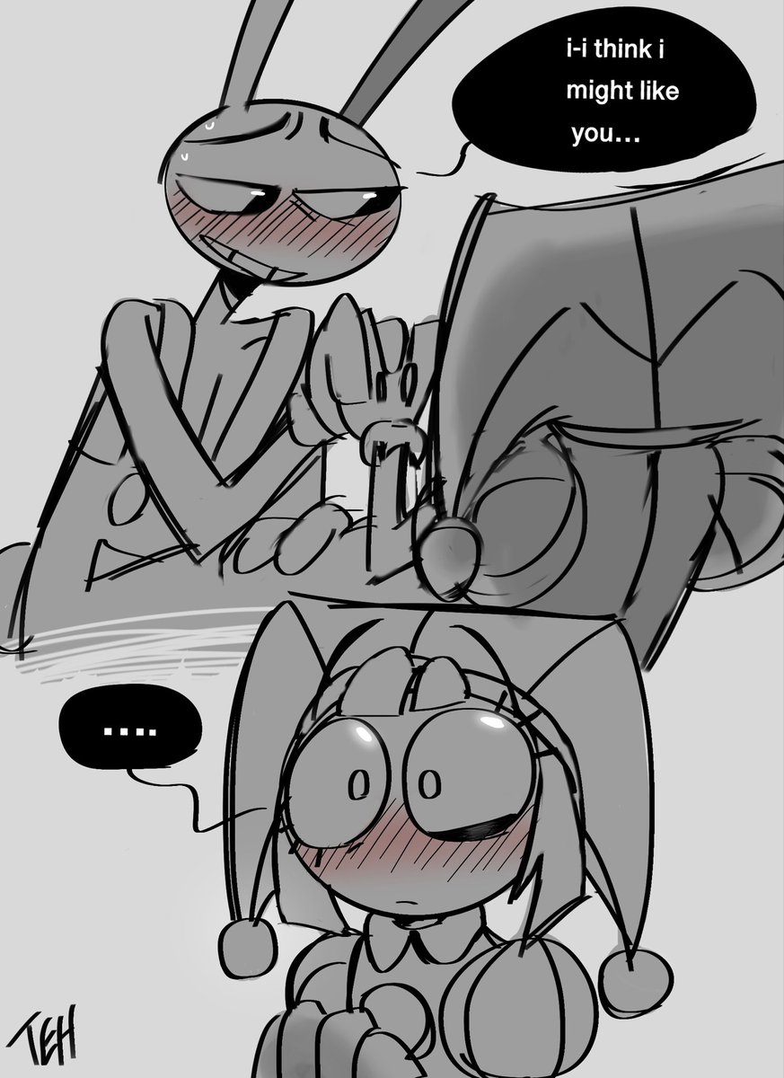 quarky__'s tweet image. funbunweek!
day 2:
the funny one.

“are you coming on to me?” 
“can you take anything seriously??”
#FUNBUNWEEK2026 #funnybunny