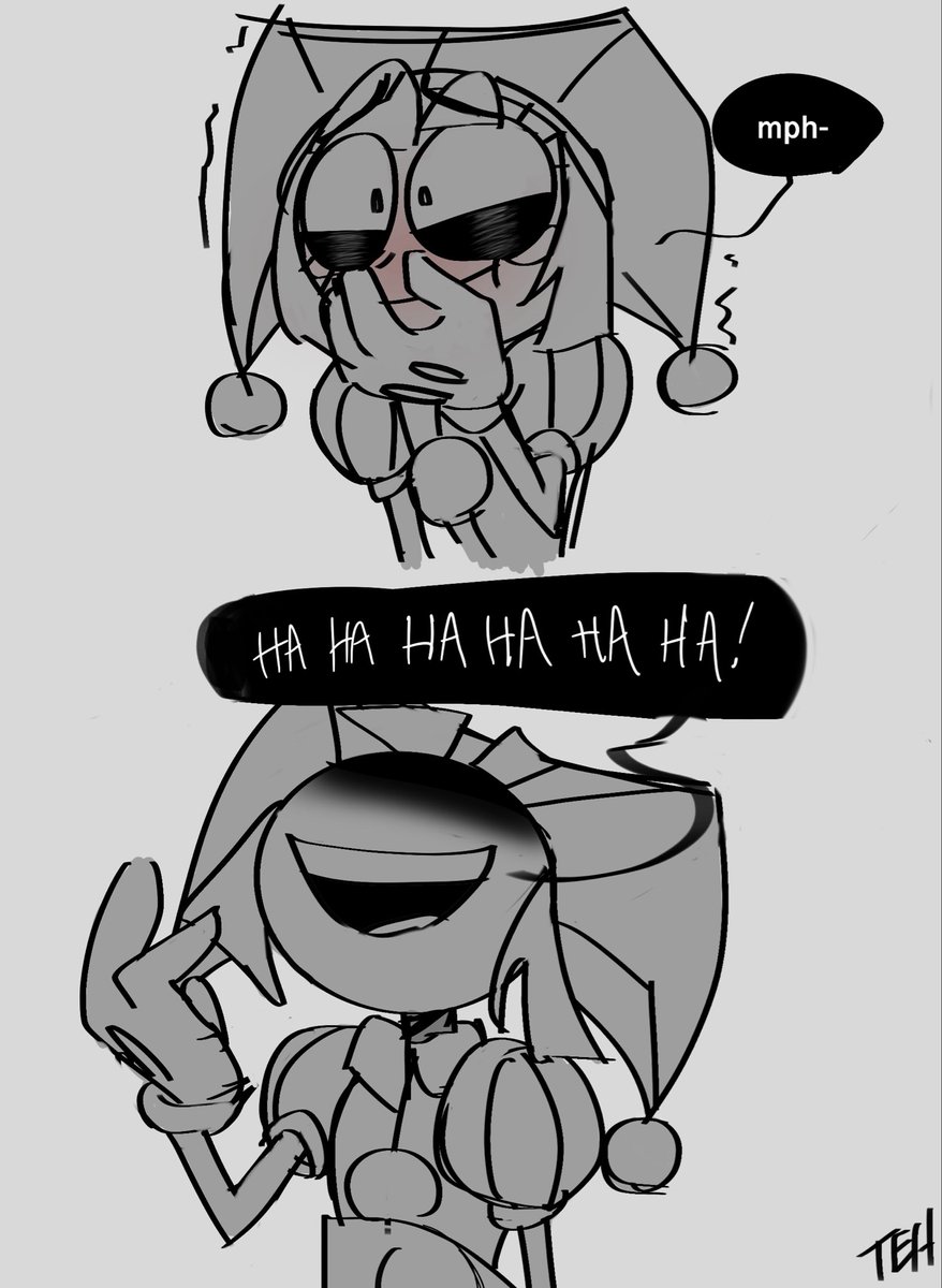 quarky__'s tweet image. funbunweek!
day 2:
the funny one.

“are you coming on to me?” 
“can you take anything seriously??”
#FUNBUNWEEK2026 #funnybunny