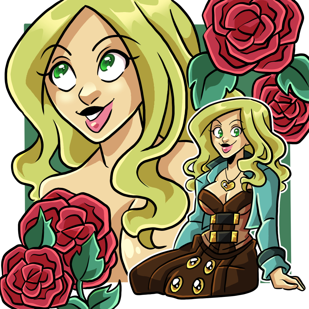 Hello! New picture of Jill I just finished! I love my girl! 

#art #OoME #steampunk #romance  #indiecomics #comics