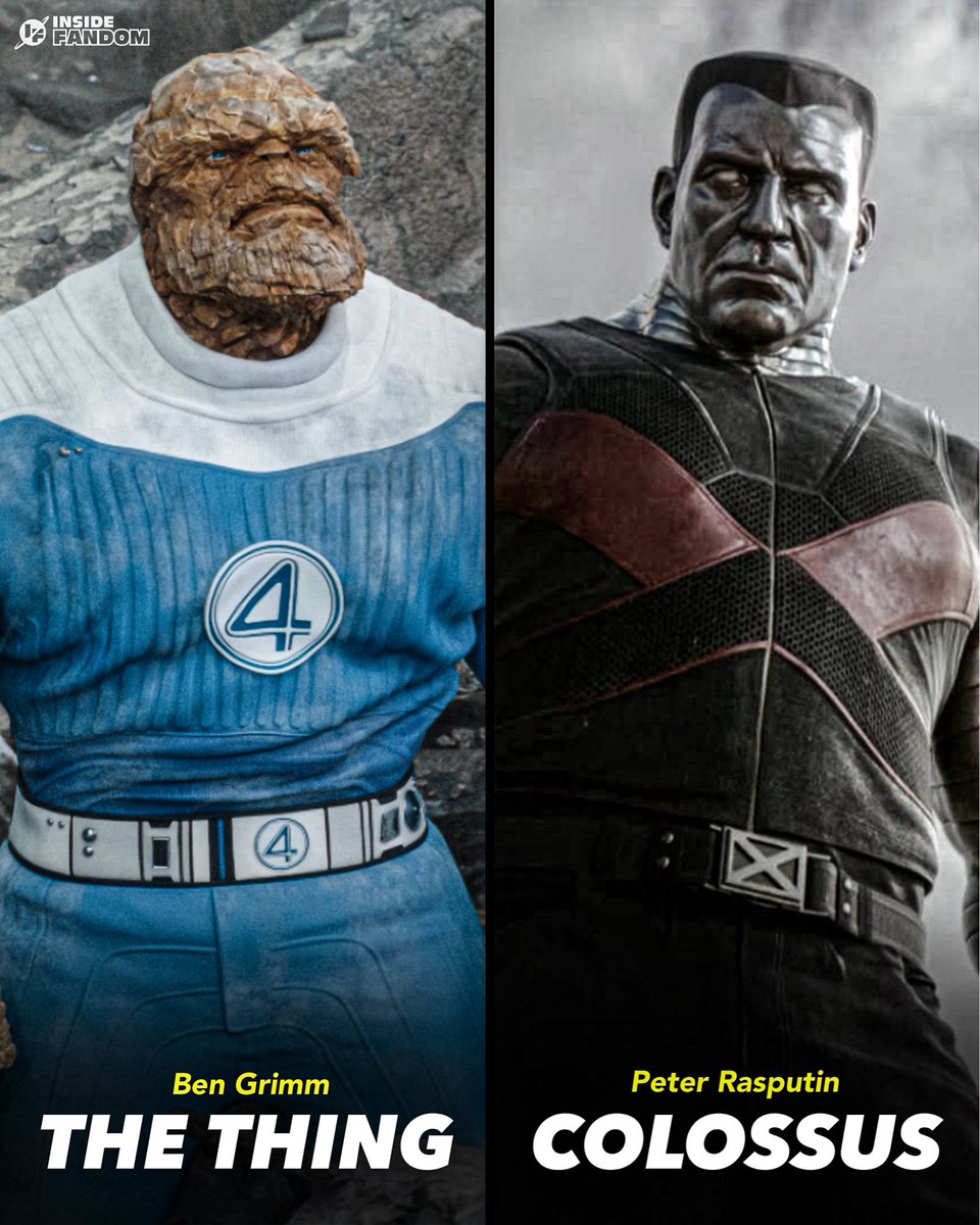 InsideFandom's tweet image. The Thing and Colossus are rumored to fight each other in ‘AVENGERS: DOOMSDAY’.

(Via: Majestic_ucm)