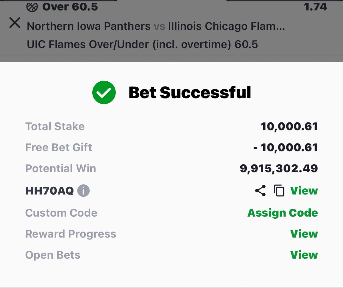 nuelpicks's tweet image. NCAA🏀🏆✅

HH70AQ