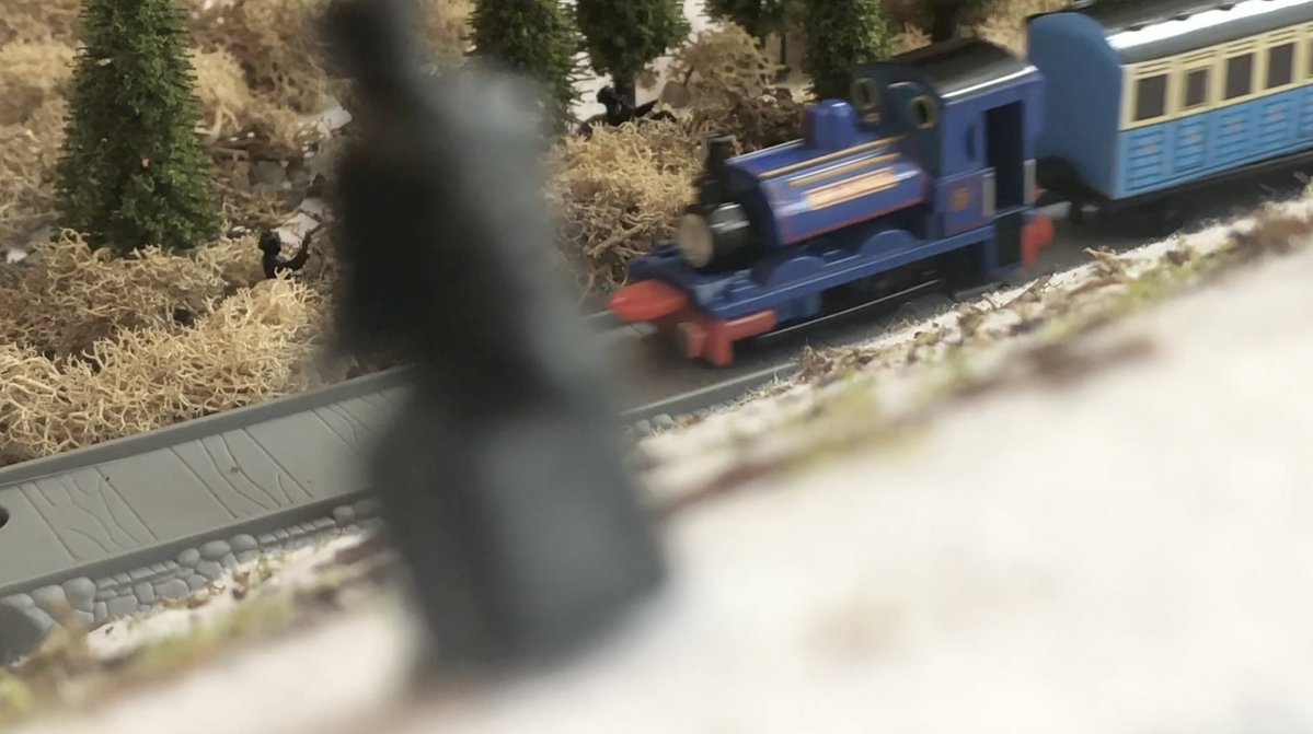 series_classic's tweet image. Prepare for a new CSC episode this Friday!

Winter is still on the Island of Sodor, and on the Skarloey Railway, Sir Handel is quite certain the snow is just silly soft stuff. But, we're sorry to say, he'll have another thing to dislike... not as much as the coaches, though.