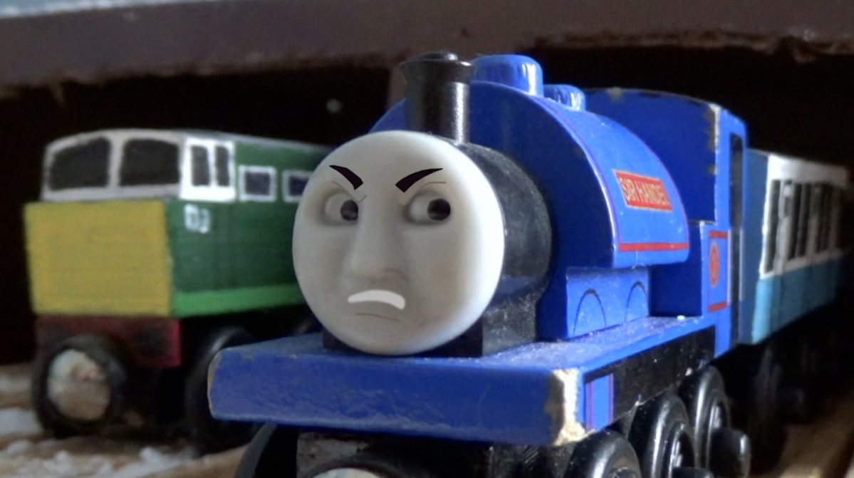 series_classic's tweet image. Prepare for a new CSC episode this Friday!

Winter is still on the Island of Sodor, and on the Skarloey Railway, Sir Handel is quite certain the snow is just silly soft stuff. But, we're sorry to say, he'll have another thing to dislike... not as much as the coaches, though.