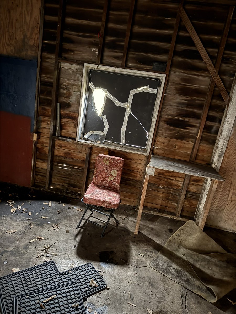 I’ve been a landlord for a while now. This is one of the creepier things I’ve seen while walking a newly vacated unit. Totally the “time out bad room”