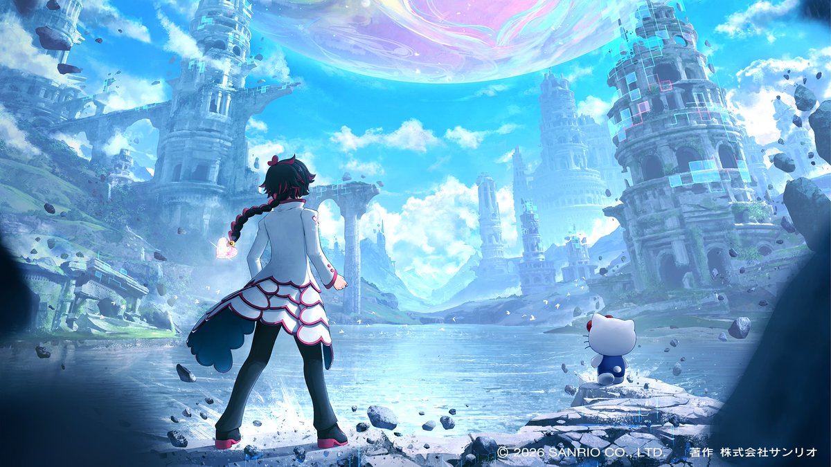 Virtual Sanrio Puroland tweet media