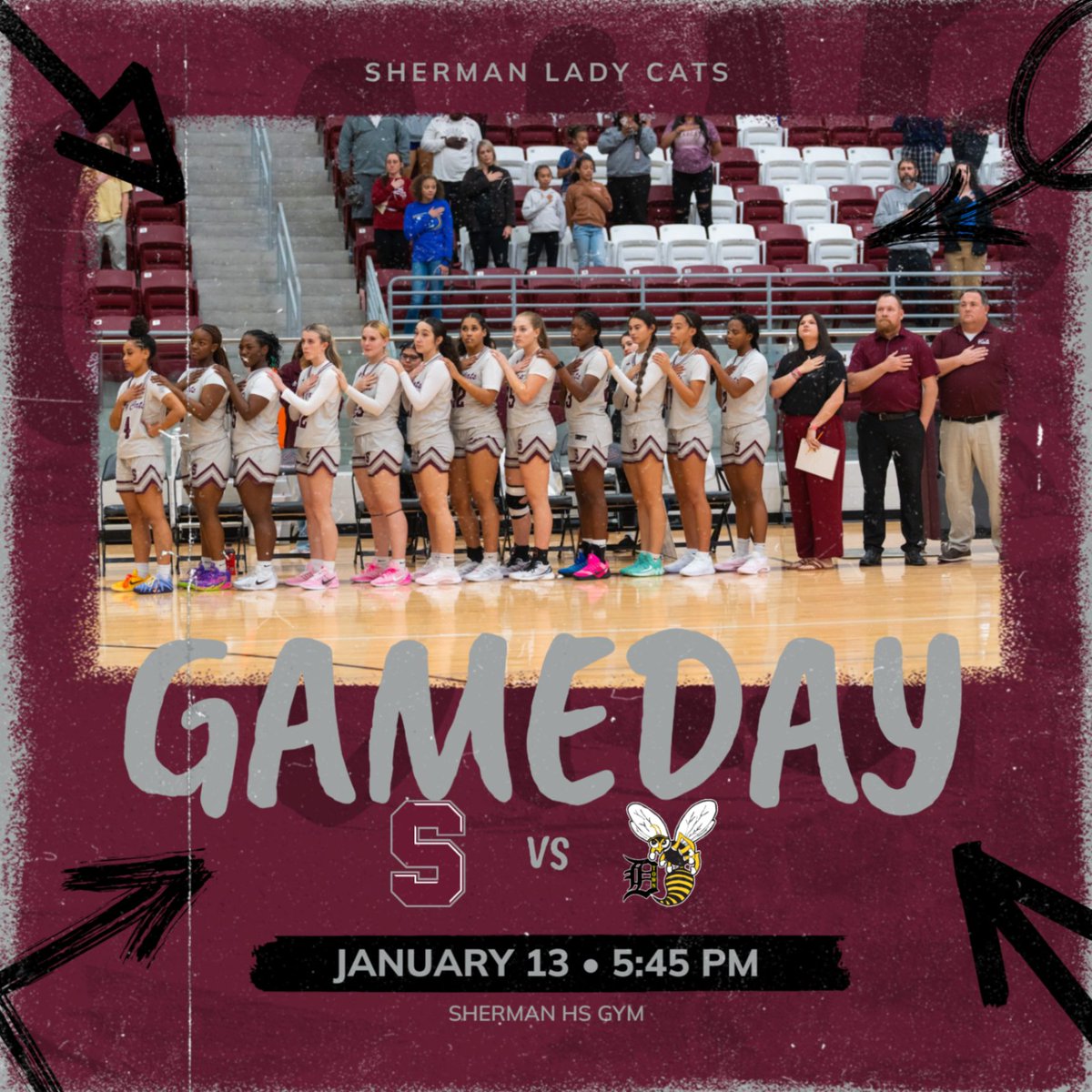 Ready to tip it off against Denison tonight at 5:45!