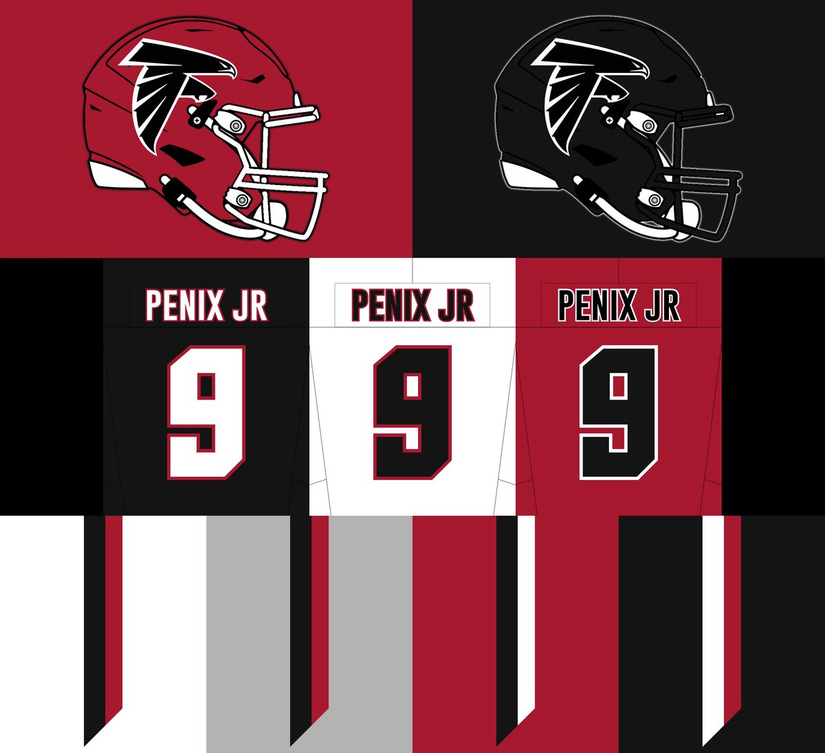 fashion_nfl's tweet image. Almost any variation of this and we're cooking with gas.  Sky's the limit for the Falcons.