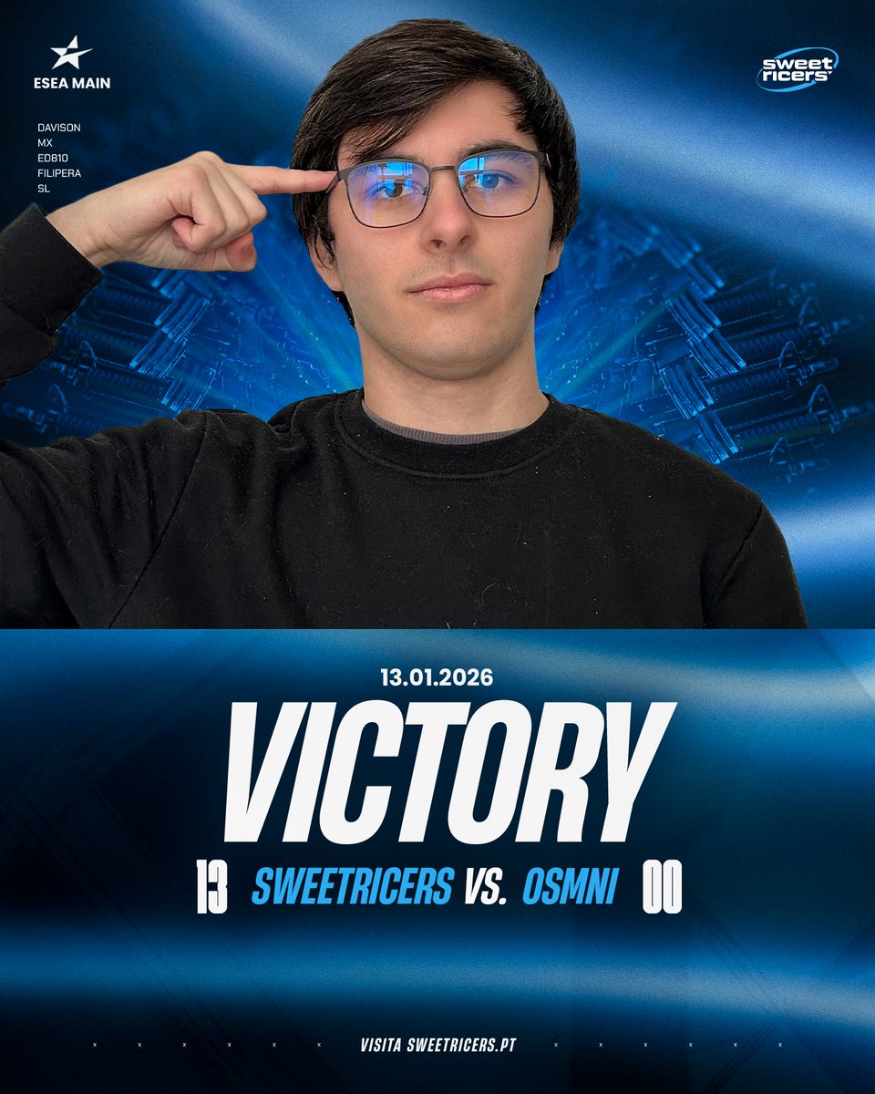 O arroz nem precisou de ir ao lume! 🍚

Ganhámos por FFW contra a #OmniGaming. 
Parece que o perfume da nossa estreia na ESEA Main foi forte demais e os adversários nem apareceram para a mesa.

O banquete continua no próximo jogo!