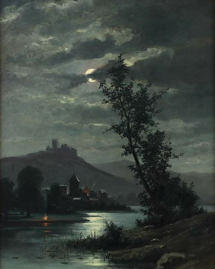 elemmiressoul's tweet image. "Moonlight"
—Carl Maria Seyppel