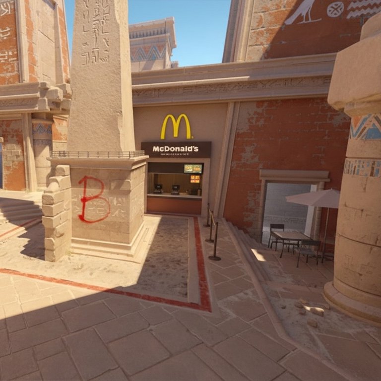CSGO500's tweet image. Anubis changes CONFIRMED ✅

Valve will be adding a McDonalds to B site on Anubis.