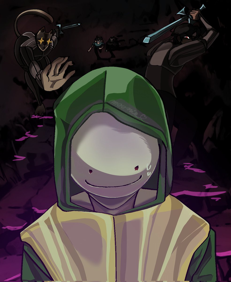 Kristenmoonie's tweet image. ⚔️ #dreamfanart