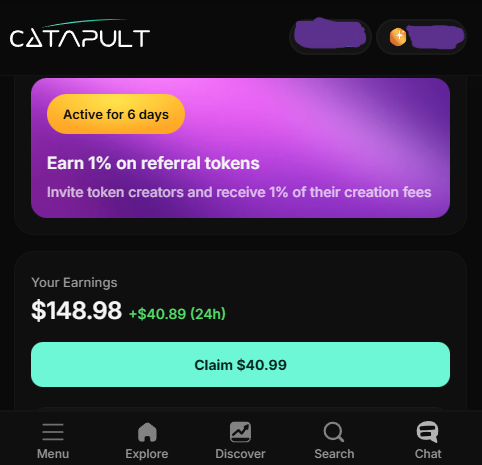 Consistency pays 
Building quietly, earning daily🚀

Link: catapult.trade/r/ALZZ84AC

Follow <a href="/letsCatapult/">Catapult</a> 

#Web3 #CryptoEarnings #Catapult