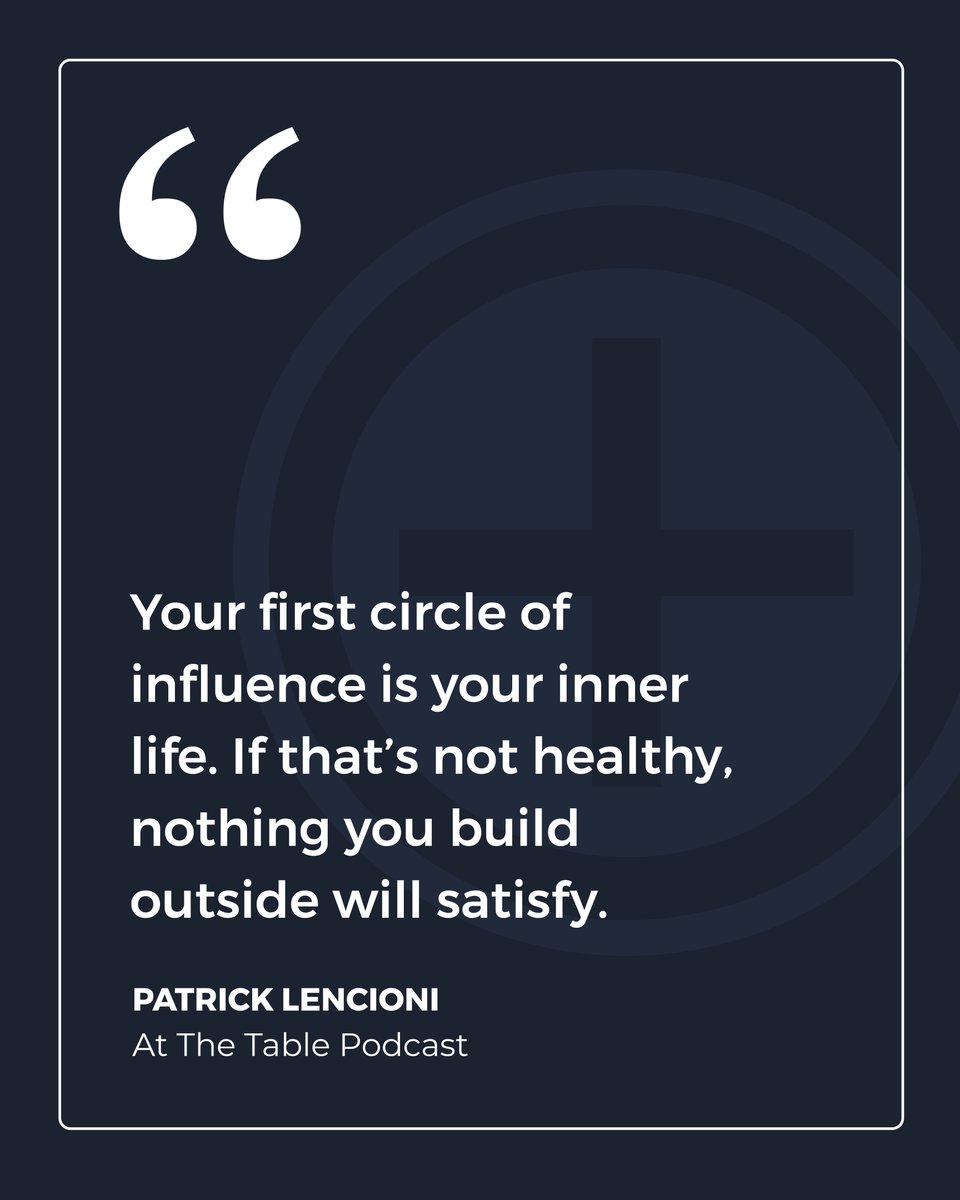 Patrick Lencioni tweet media