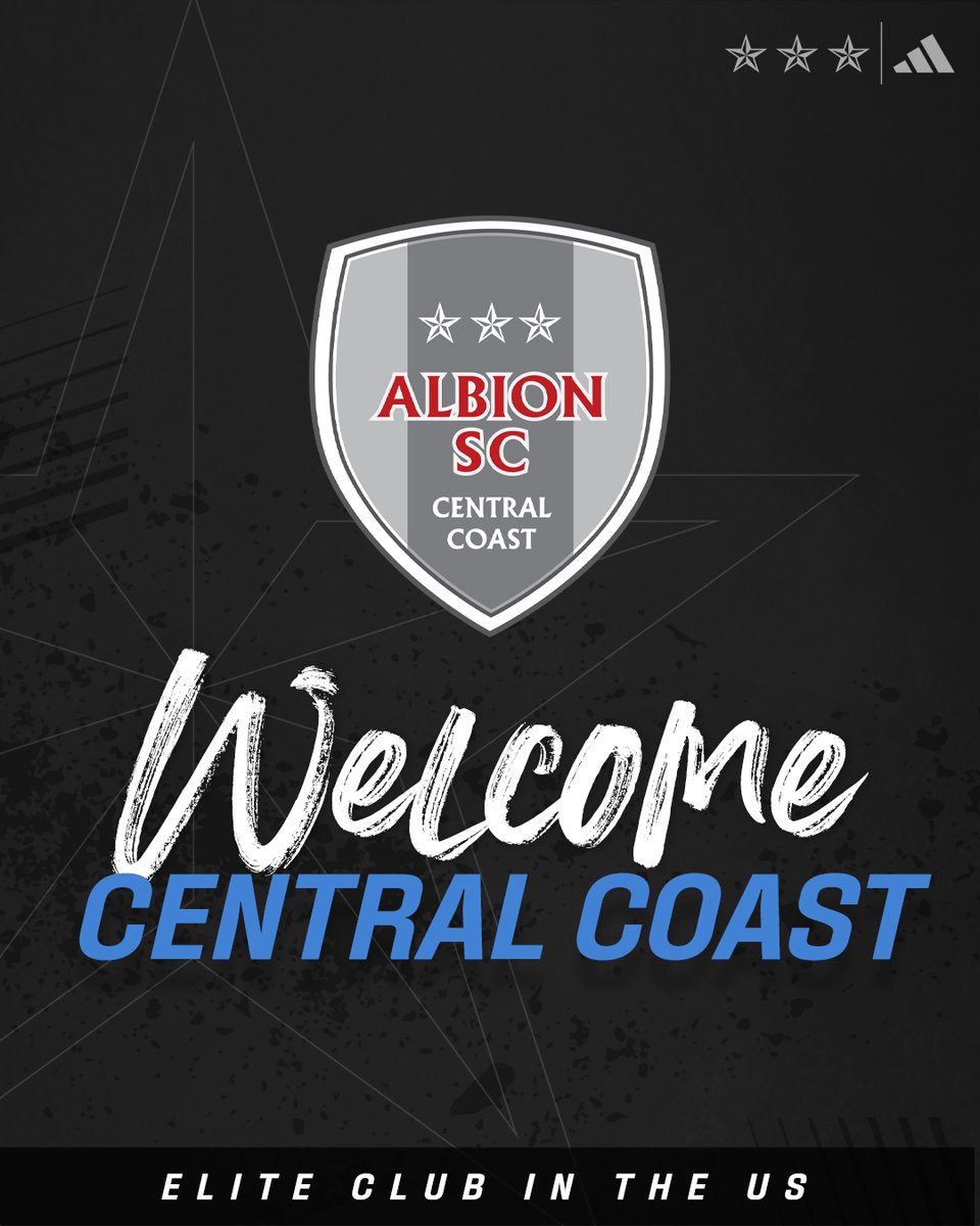 AlbionSc's tweet image. 🚀 A new chapter begins! ⚽️
Welcome ALBION SC Central Coast to ALBION Nation — formerly Breakers FC and now part of one of the elite soccer club networks in the U.S.
#WERALBION