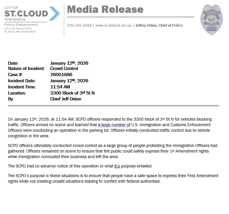 SCPD tweet media