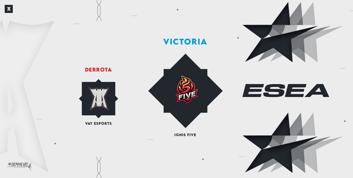 eSportsVAY's tweet photo. RESULTADOS | #VAYCS2

❌ Caemos 13-7 contra #IgnisFive en nuestra primera jornada de @ESEA 

💪Comienzo amargo pero esto no ha hecho mas que empezar

#SiempreVAY #CS2 #CS #ESEA https://t.co/46asZGZSxg