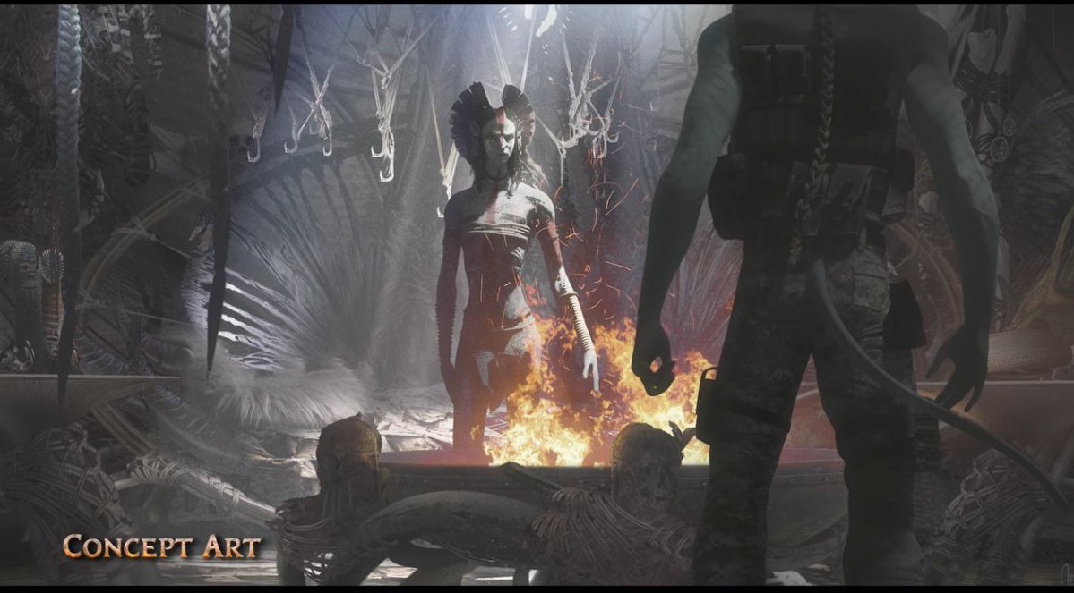 filhoomatikaya's tweet image. As artes melhores que as cenas do filme 😬

As cabeças dos Na'vi nas estacas, os kurus pendurados na cabana da Varang, os na'vi de guarda numa grande estaca de madeira e o Squad Mangkwan. ❤️