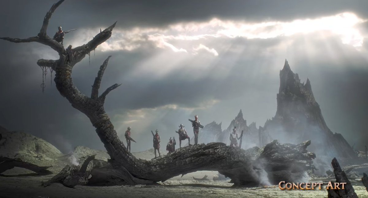 filhoomatikaya's tweet image. As artes melhores que as cenas do filme 😬

As cabeças dos Na'vi nas estacas, os kurus pendurados na cabana da Varang, os na'vi de guarda numa grande estaca de madeira e o Squad Mangkwan. ❤️