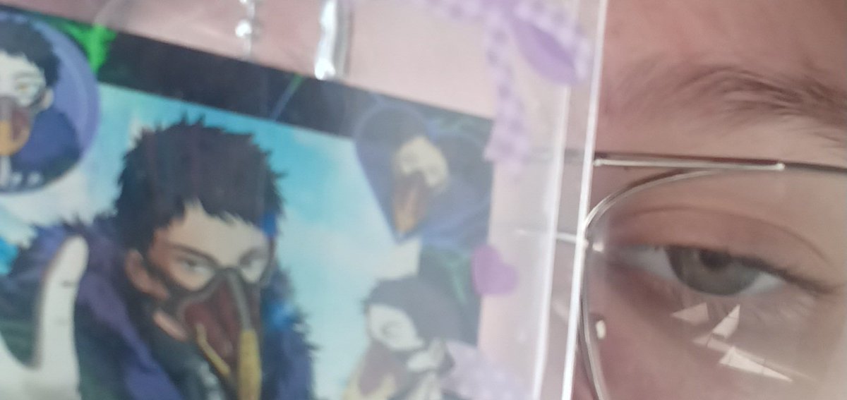 He doesn't like coming to work with me but he also hates being alone at home so he's just gonna be fussy and deal with being dragged along all day today to my 3 jobs (*´ー｀*)
#overhaul #plaguedsoul #yumetwt