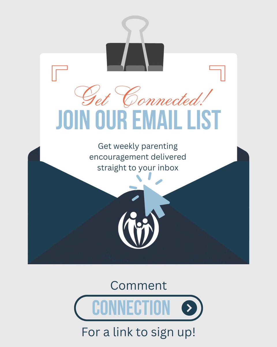 Want more encouragement delivered straight to your inbox? 💌

Join our email community and receive practical, grace-filled parenting tips rooted in scripture each week!

Comment “Connection” to get the link sent straight to your DMs 📥

#connectedfamilies #email #parentingsupport