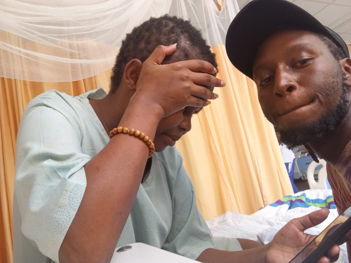 ouma_neko's tweet image. Mariam Mwikali is lying in a hospital bed at Kenyatta University Referral Hospital, not because she is sick anymore, but because the State has imprisoned her with a bill.

She had brain tumour surgery. A life-or-death operation.
The bill is KSh 2.9 million.
SHA has paid only KSh…