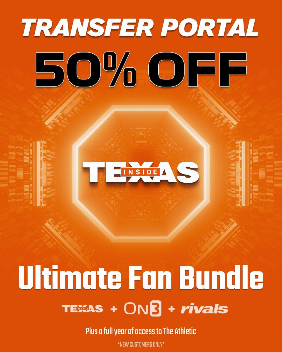 InsideTexas's tweet photo. In @EricNahlin's Tuesday Q&amp;A...

*Intel on the Jordan Seaton pursuit
*Texas' interest in other players at positions of need
*How big will the Texas roster get?  
*And more!

Join the conversation and get the intel HERE for 50% off! https://t.co/ok4t8w11ee https://t.co/LRiw37wGQf