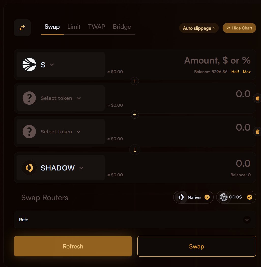 Shadow Exchange x(3,3) 💥 tweet media