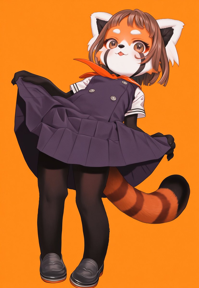 早朝ニャス～♪ #Furry #RedPanda