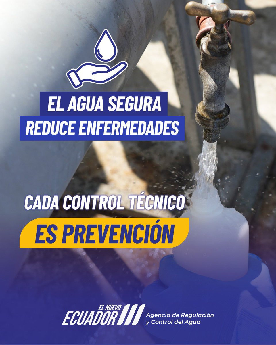 Cada control técnico es una acción directa en favor de la salud pública. #ElNuevoEcuador