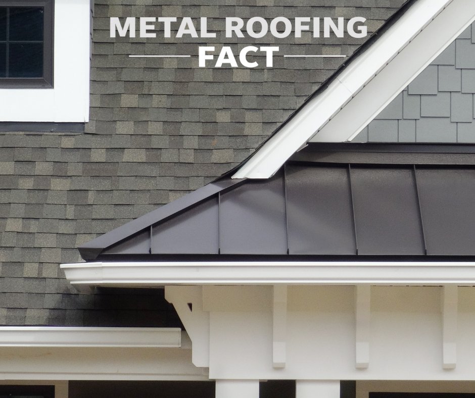Did you know? A metal roof lasts 40–70 years, over 2x longer than asphalt shingles! 🔩 That's why contractors prefer metal for custom homes and solar installs. #MetalRoofing #DidYouKnow #RoofingFacts #ContractorTips #StandingSeam #RapidMaterials