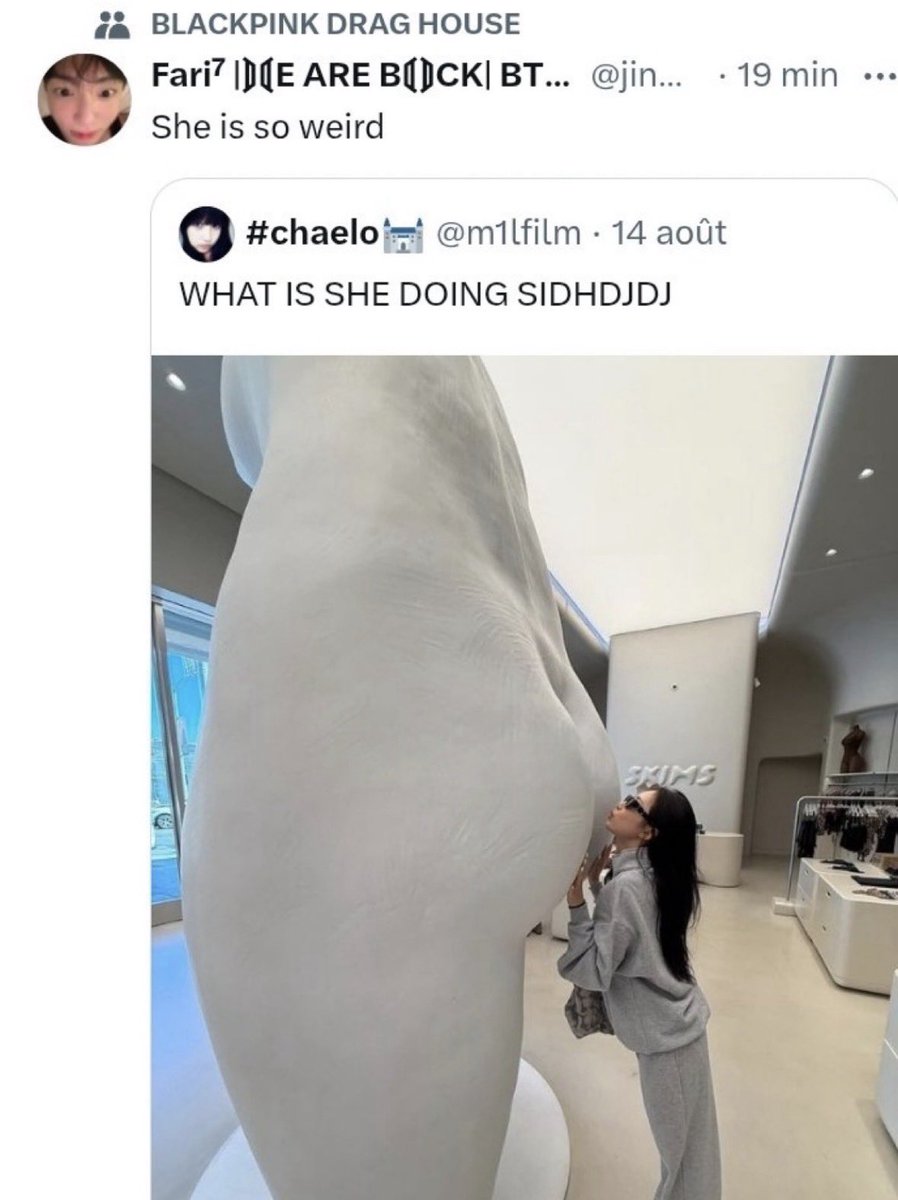 jenniesbebe's tweet image. “Yall” and it was literally armys slutshaming her because they thought she was Jennie…