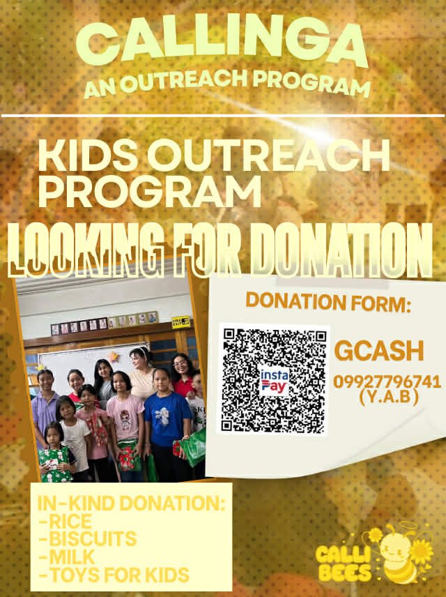 callibees_ofc's tweet photo. CALLINGA a charity event that is truly cares to the community and it was shared through positivity with genuine and caring heart. Callinga - it is derived from the Tagalog word "Kalinga" that means is caring. And the  brains of this charity event was Calli. 
--- https://t.co/Yfbv7wmaW0