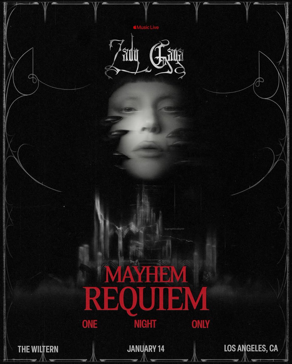 RDTLadyGaga's tweet image. Voto de silêncio? O diretor musical de Lady Gaga, NATURAL (Juan Manuel Nájera), usou apenas o emoji “😶” ao comentar, em sua rede social, o misterioso projeto “MAYHEM: REQUIEM”.

O que será que eles prepararam para esse show? 👀

O evento está marcado para acontecer amanhã (14),…