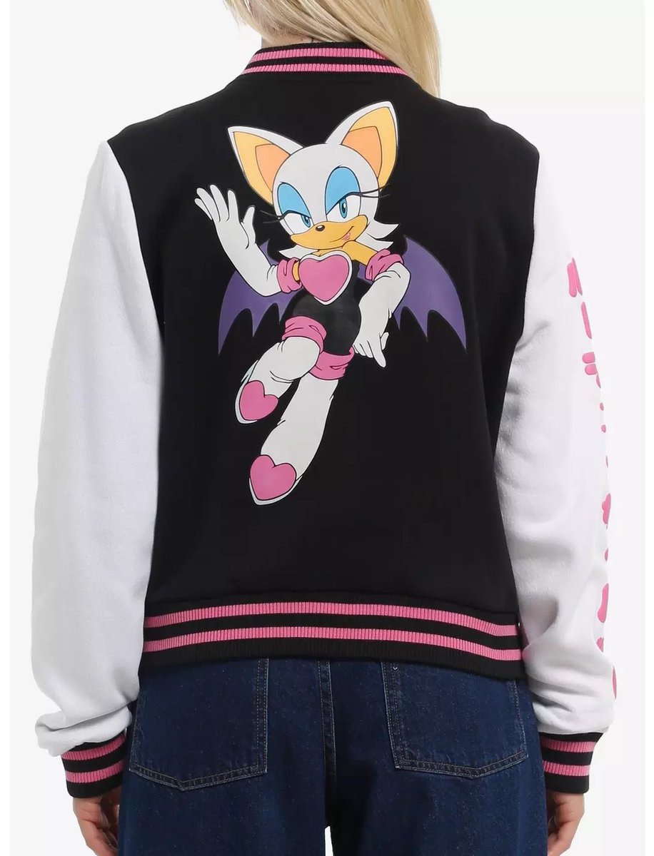 FrackDeals's tweet image. Sonic The Hedgehog Rouge Girls Varsity Jacket available at Hot Topic ($54.90)

bit.ly/45avHhC