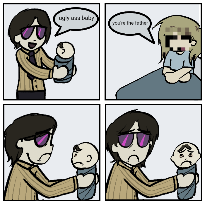 Calid1ty's tweet photo. william when michael was born https://t.co/mJhQYVAp0W