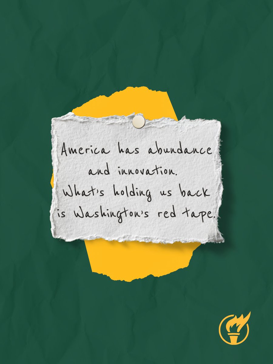 America has abundance and innovation. Cutting Washington’s red tape is how we turn that potential into affordable, reliable energy.

afplink.org/4jEVZOP