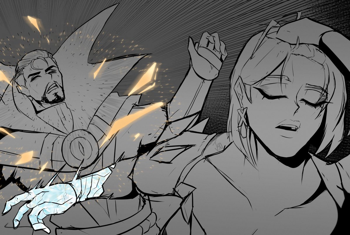 _Jso1232's tweet image. Emma bullying my Dr. Strange while aura farming

#MarvelRivals