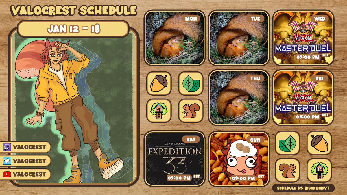 ValoCrest 🥜🐿️ | Squirrel PNGtuber | EN/ESP tweet media