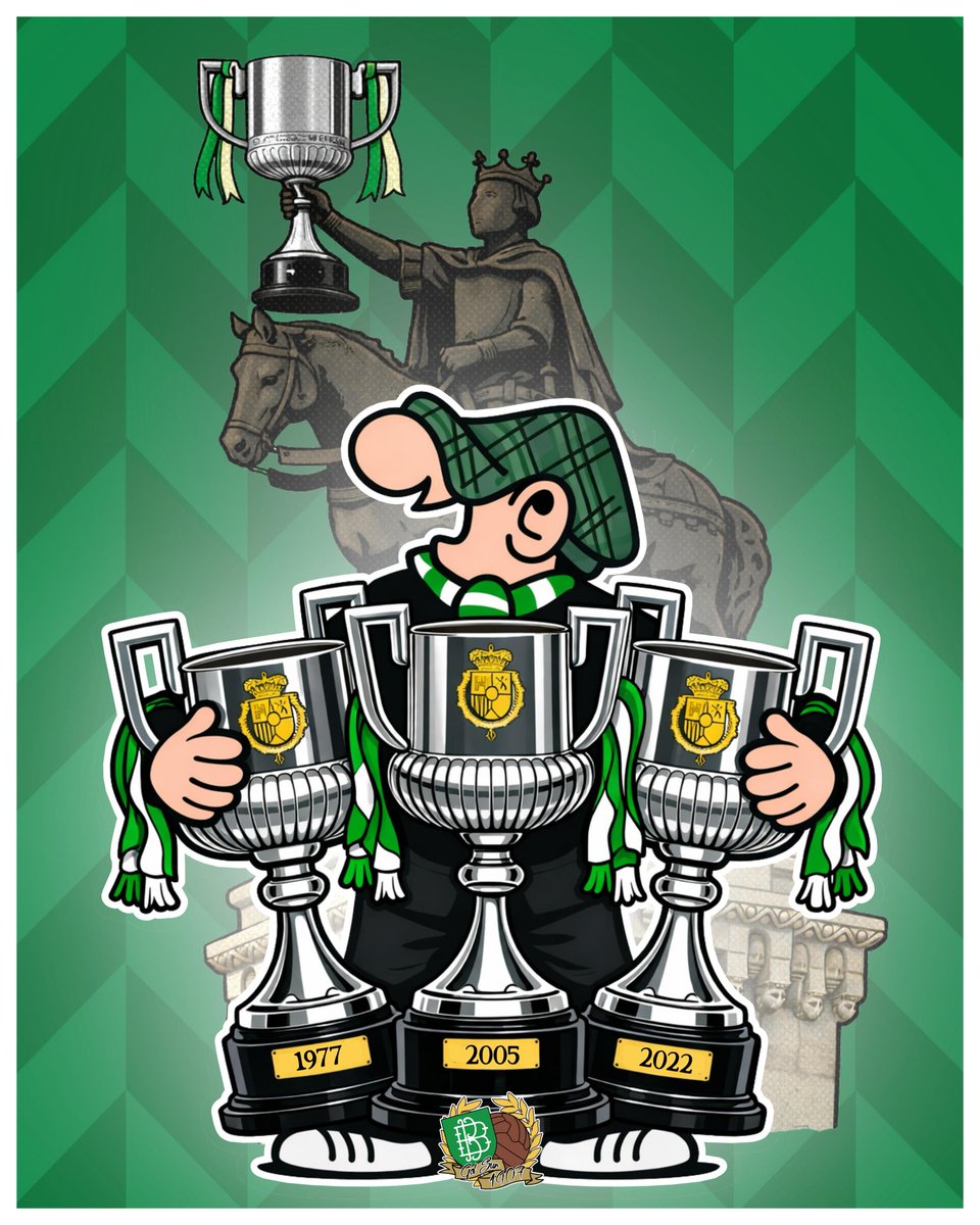 Llevar la gloria de tu nombre al Santo Rey pasa por otra de esas grandes noches del balompié que viviremos mañana. Allí estaremos los de verdad: los que juraron amor eterno y nunca pusieron una excusa para abandonarte. Los del Manquepierda y su rebeldía.

#BetisAlé