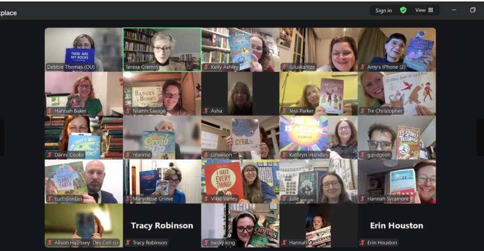 Teresa Cremin CBE tweet media