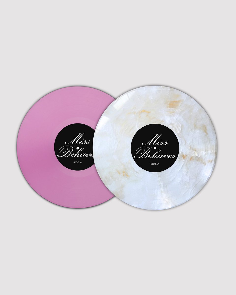 REPOST TO ENTER GIVEAWAY FOR SIGNED TEST PRESS

VV Exclusive: “Miss Behaves” by Cece Natalie

Variant #1: “Popstar Pink” vinyl LP, limited to 150 hand numbered copies with exclusive signed insert.

Variant #2: “Golden Pearl” vinyl LP, available in unlimited quantities for 7 days,