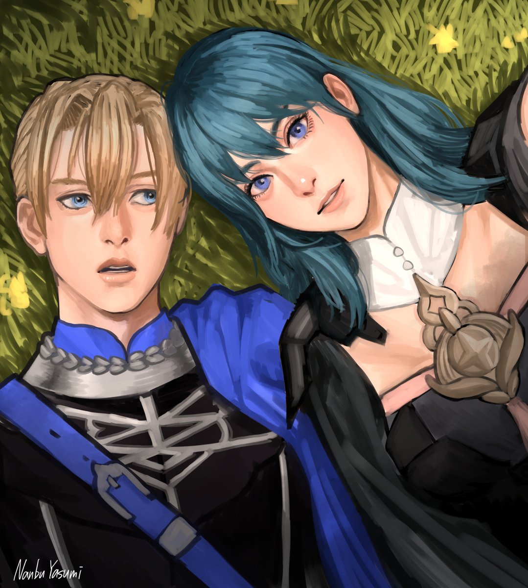 Byleth and Dimitri