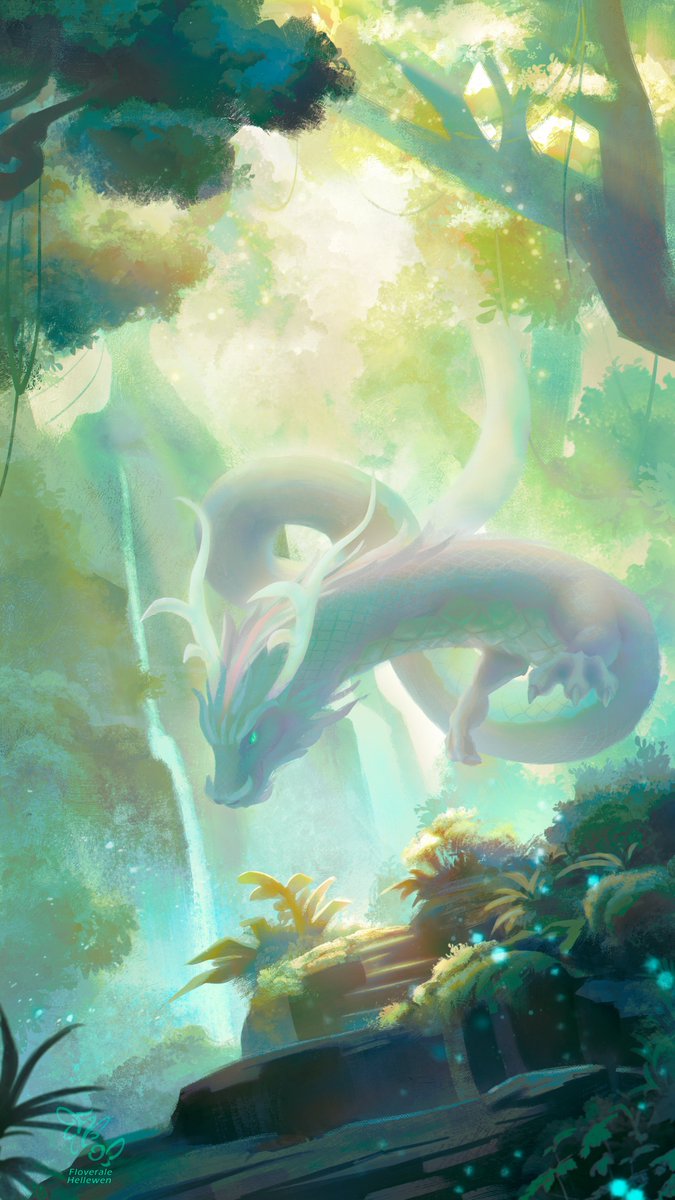 Floverale's tweet image. 🌿🐉 #PortfolioDay 🐉🌿