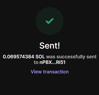 10.56 $SOL Sent to the winner. ✅

Congrats <a href="/KoFucito/">SuerteDePrincipiante</a> !!!

NO FAKE GIVEAWAYS! ❌

Who will be next?